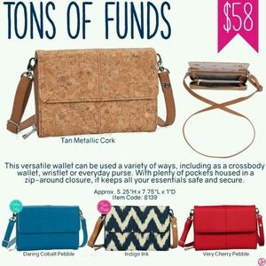 Tons of funds wallet crossbody